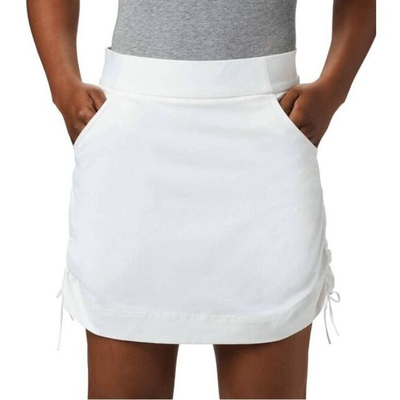 Columbia NWT size XL white skort Jupe short active fit - Picture 5 of 12